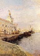 Julius L.Stewart, View Of Venice